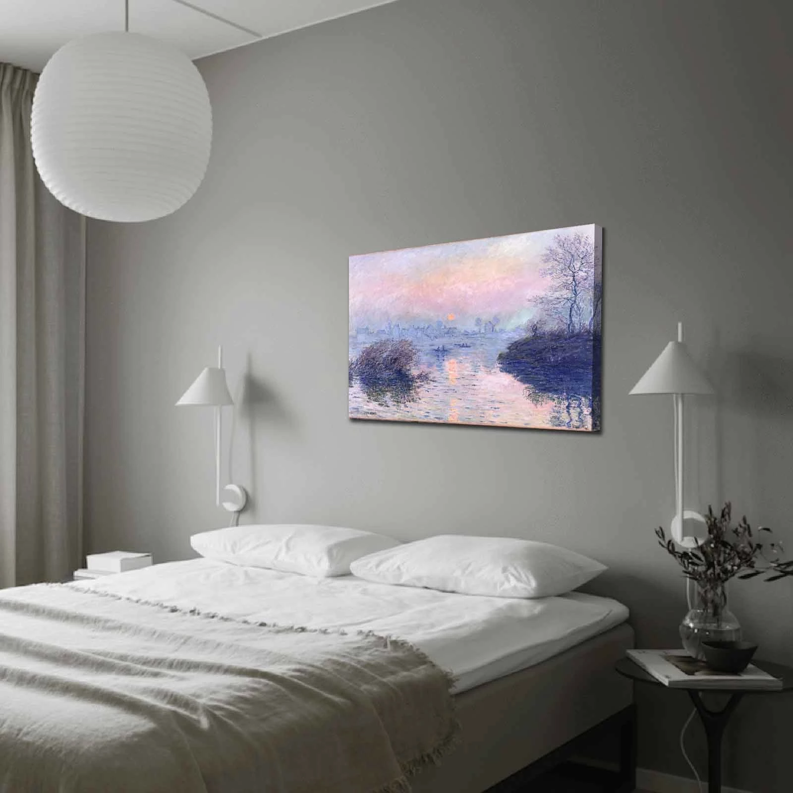 Pikturë dekorative në kanavacë Wallity, 70100FAMOUSART-039, shumëngjyrëshe, 70x100cm