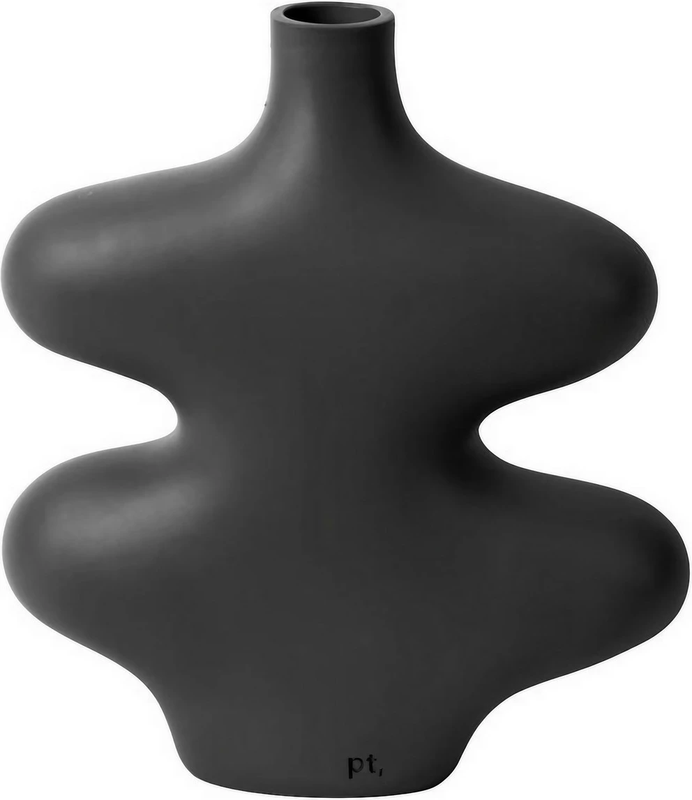 Vazo Evila Originals, e zezë, CY0092, 19x5x21cm