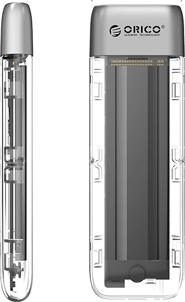Kasë Orico TXM2-C3 për M.2 NVMe, USB-C 3.2, 10Gb/s, Transparent