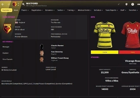 Football Manager 2022 - In-Game Editor DLC Global