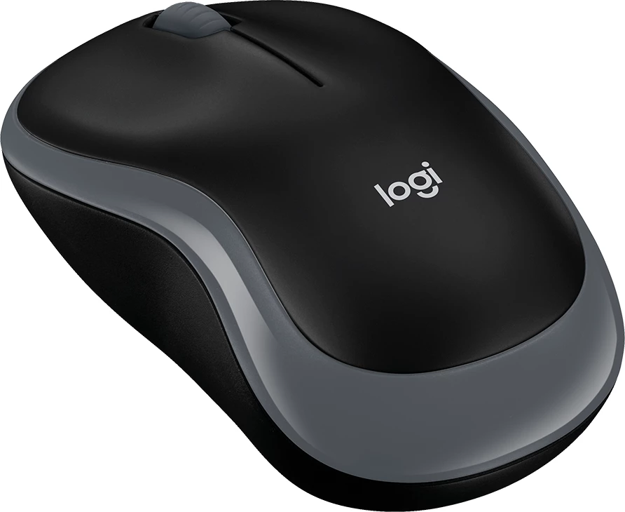 Maus LOGITECH M185 pa kabllo 2.4 GHz, Swift Grey
