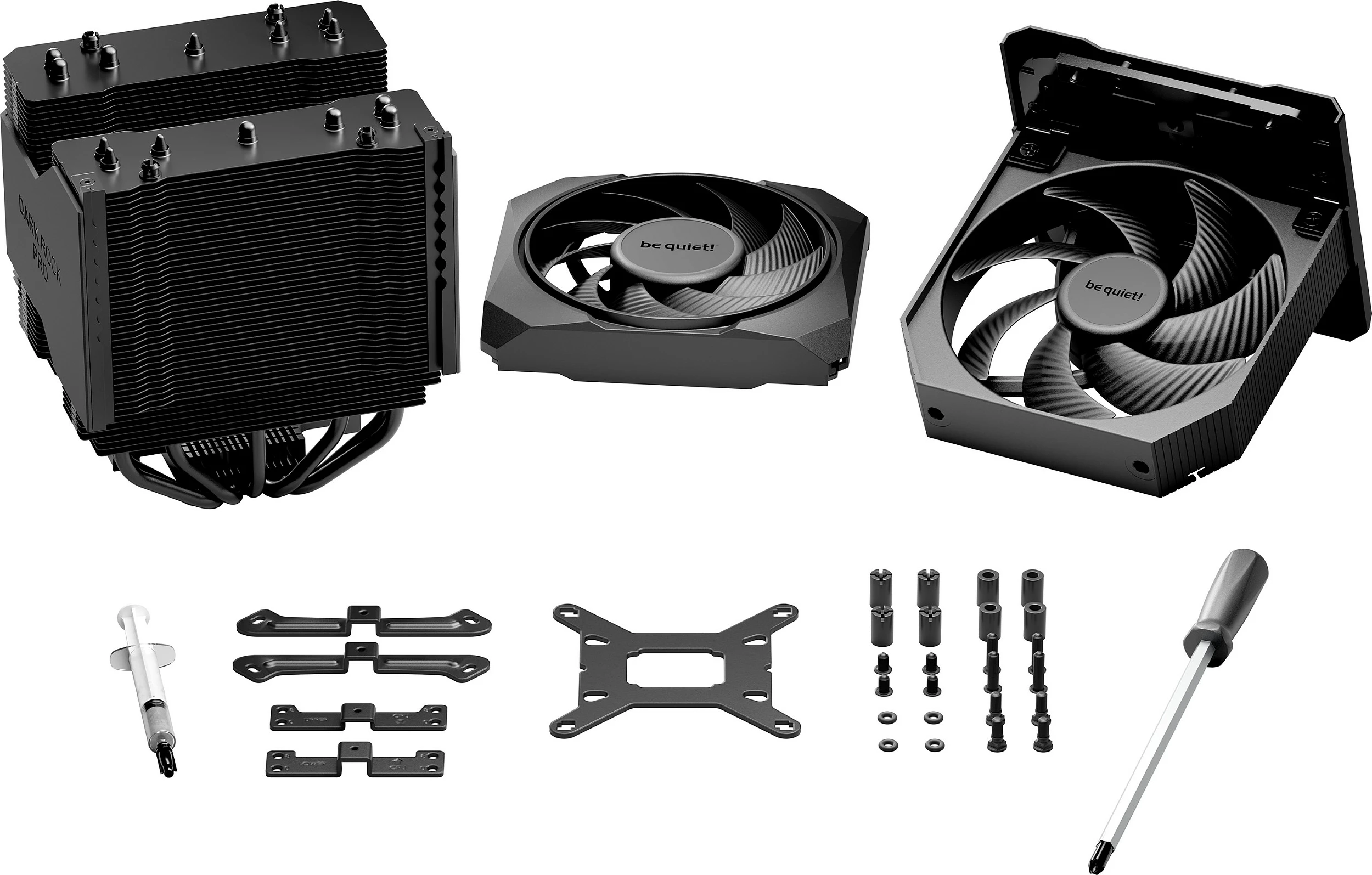 Kuler CPU be quiet! Dark Rock Pro 6, për AMD AM5/AM4 dhe Intel LGA1851/1700/1200/1150/1151/1155, i zi