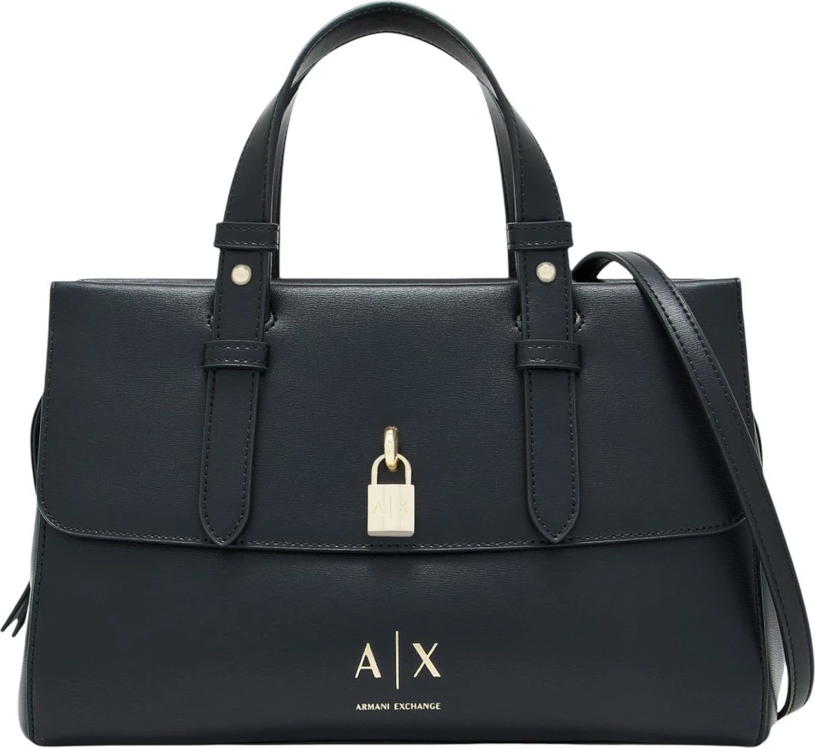 Çantë krahu për femra Armani Exchange XW003055 AF28605, e zezë