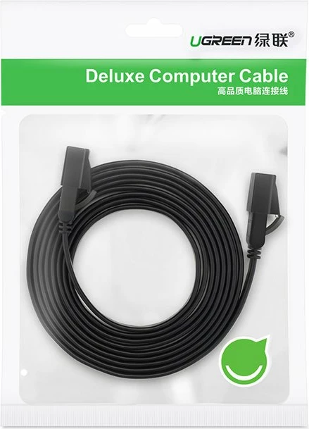Kabllo rrjeti Ugreen NW106 11265, Cat 7 STP, RJ45, 10m, e zezë