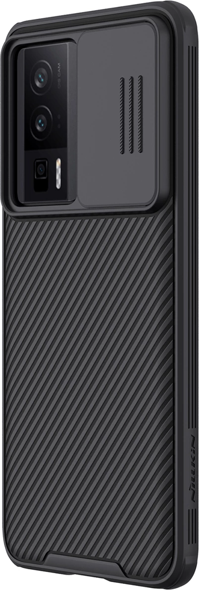 Mbështjellës Nillkin CamShield Pro për Xiaomi Redmi K60 / K60 Pro / Poco F5 Pro, i zi