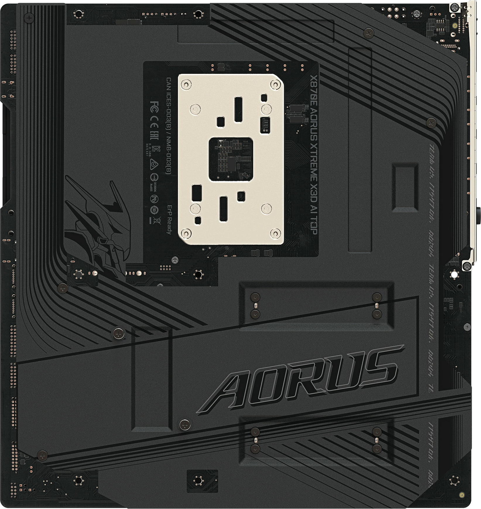 Pllakë amë Gigabyte X870E AORUS XTREME X3D AI TOP, Socket AM5, DDR5 deri 9000MHz (OC), Wi‑Fi 7, 10GbE, USB4, ATX, e zezë