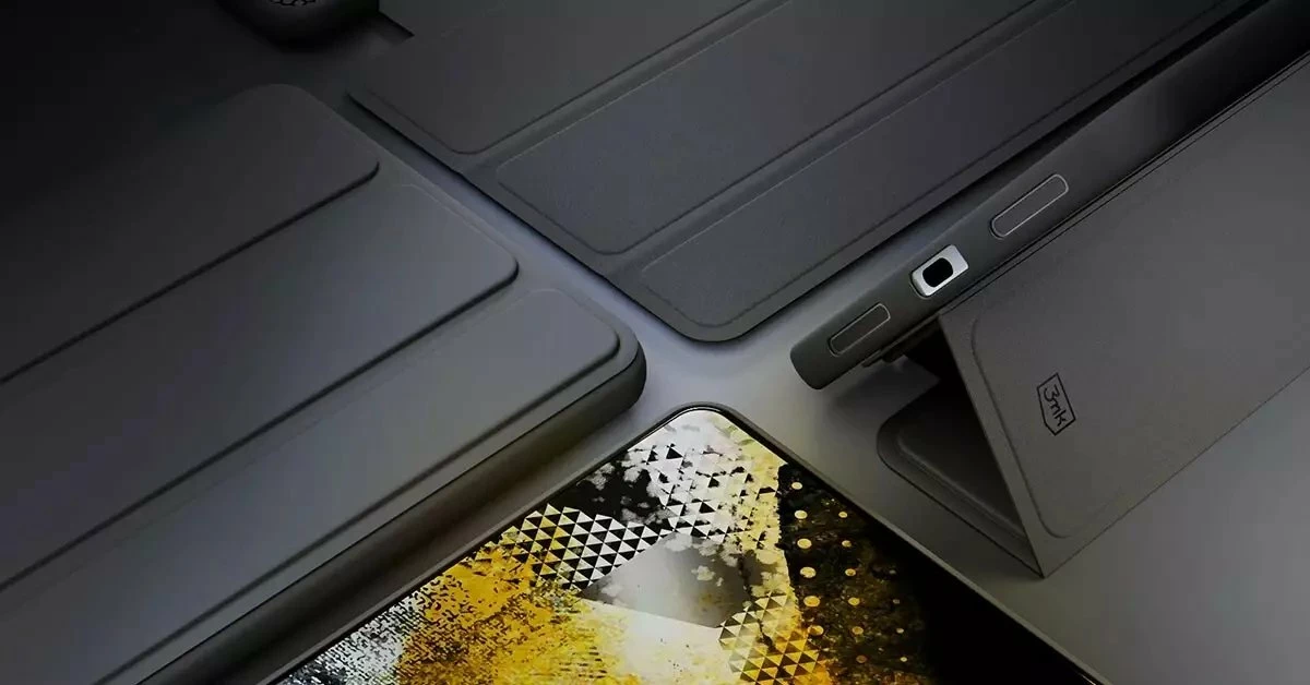 Mbështjellës i butë për tablet 3MK Soft Tablet Case për Samsung Galaxy Tab S10 Lite, deri 12\", i zi
