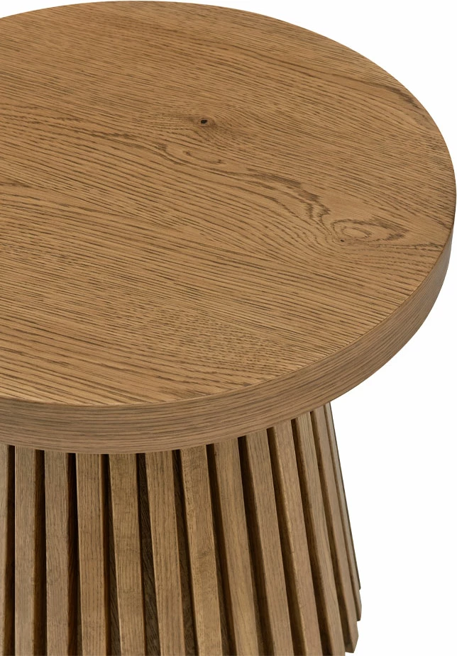 Tavolinë anësore Foresta, ngjyrë natyrale, 50x50x58cm