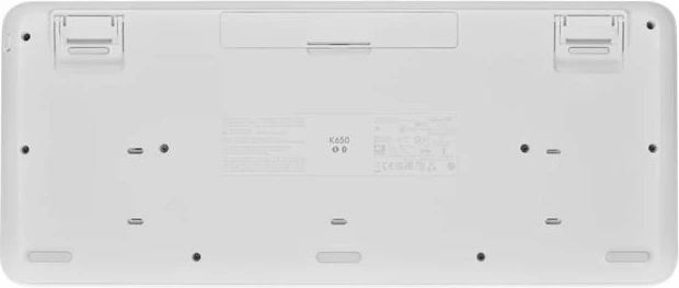 Tastierë wireless Logitech Signature K650 920-010977, Logi Bolt/Bluetooth, me mbështetëse dore, layout SLO, bardhë
