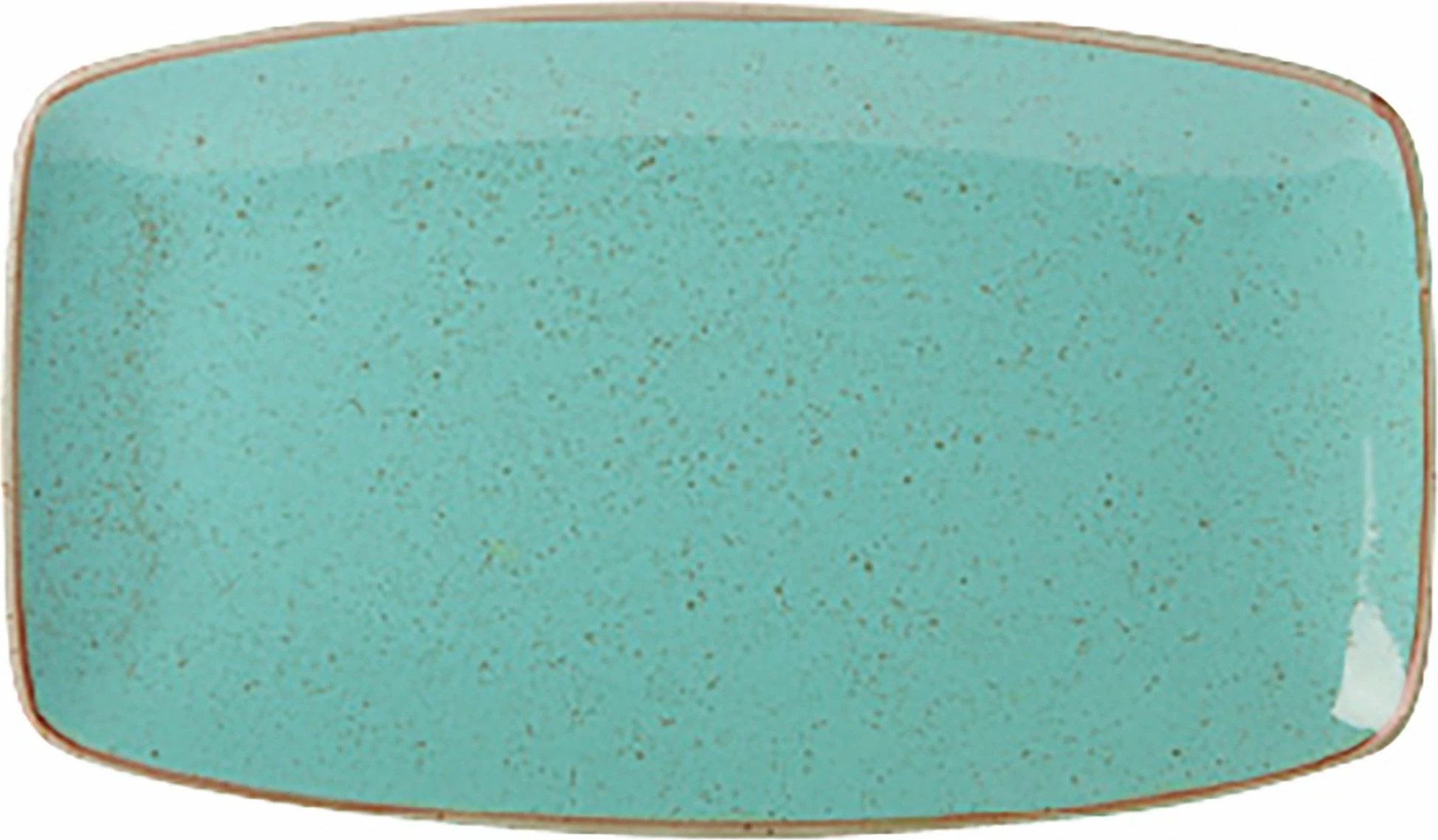 Pjatë shërbimi drejtkëndore Porland Seasons Laguna 310x180 mm, porcelan, kaltër qielli, set 6 copë