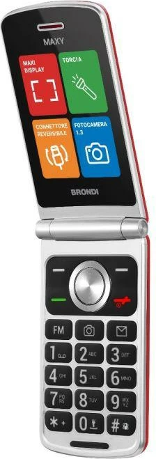 Celular Brondi Maxy Red DS, i kuq