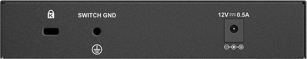 Switch D-Link DMS-107, 7-Port, Multi-Gigabit, Pa menaxhim, Ethernet Gigabit (10/100/1000), Metal