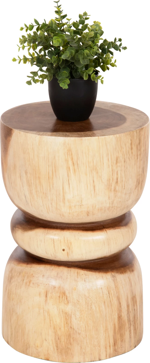 Karrige për bar BELLO FH9900 dru Suar ngjyrë natyrale Φ29x45H cm