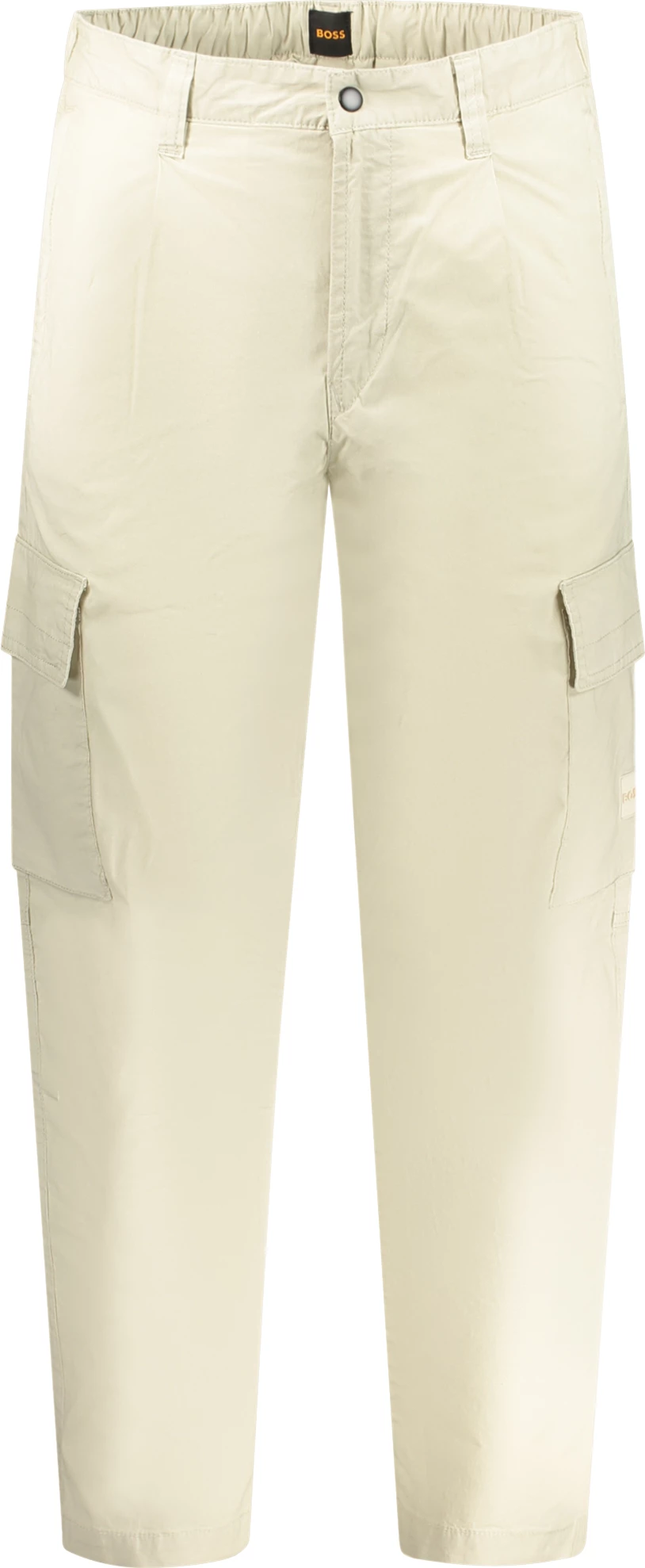 Pantallona BOSS tapered fit meshkuj, bezhë