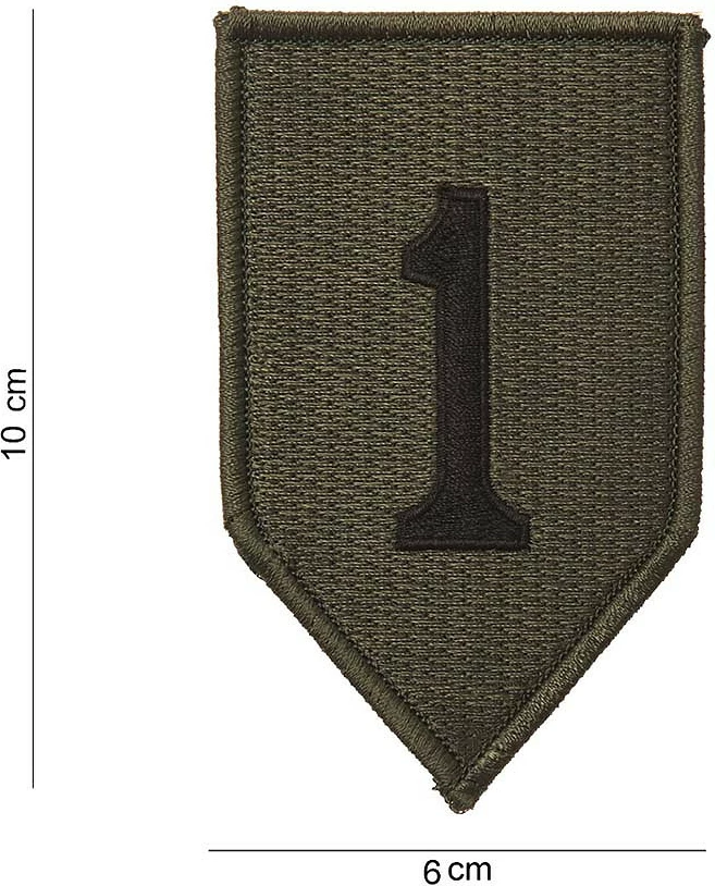 Emblema pëlhure Fostex Garments Patch black one #3009