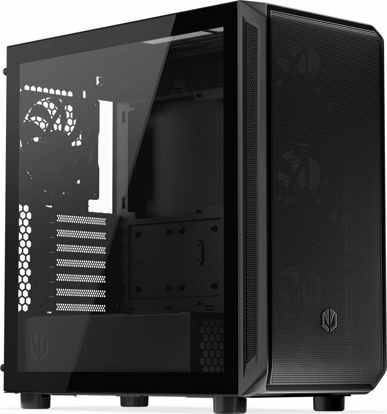 Kasë Endorfy Arx 700 Air EY2A012, Midi Tower ATX, xham i temperum, USB-C, e zezë