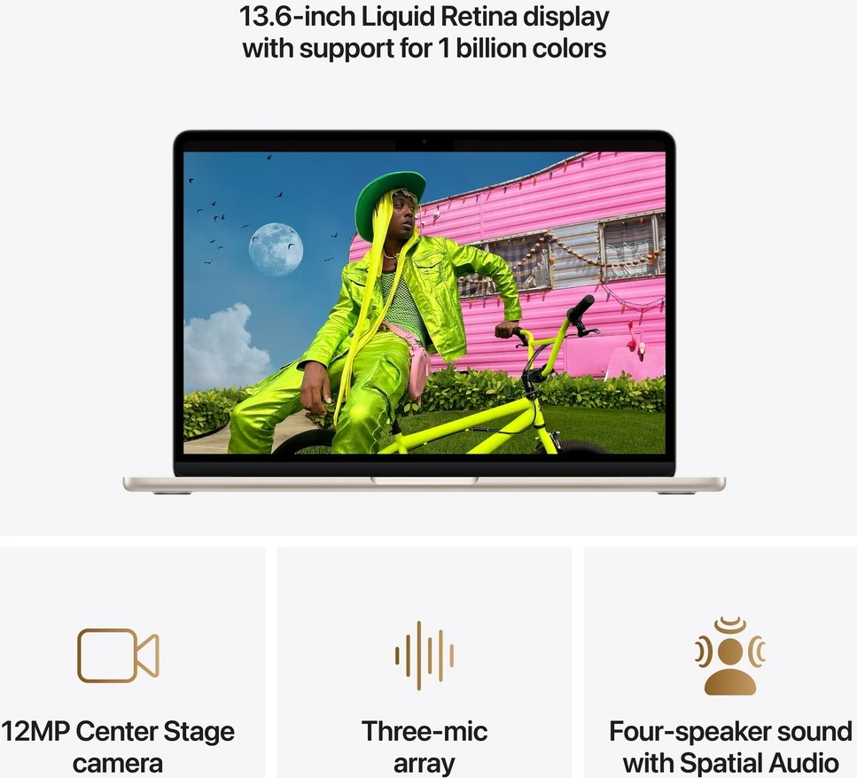 MacBook Air 13.6 (M5) 16GB Starlight