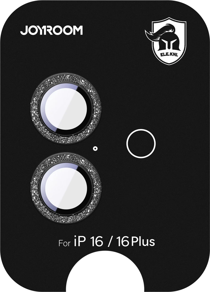 Xham mbrojtës kamerë Joyroom JR-MSF0298 për iPhone 16/16 Plus, zi