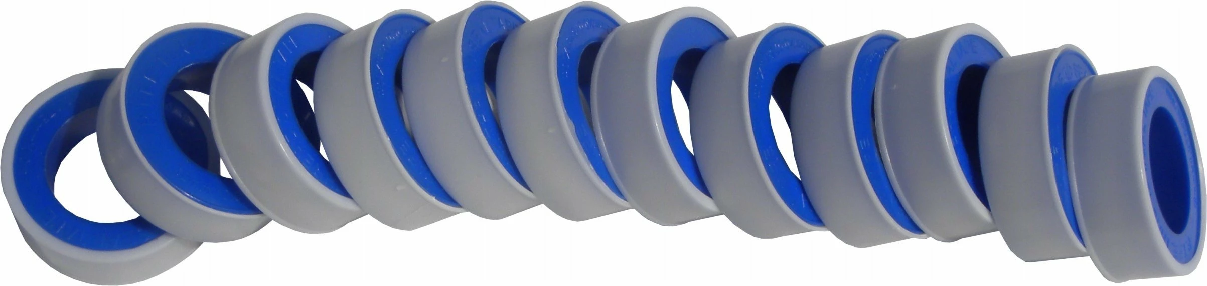 Shirit teflon Geko 12mm x 0.075mm, 10m, i bardhë