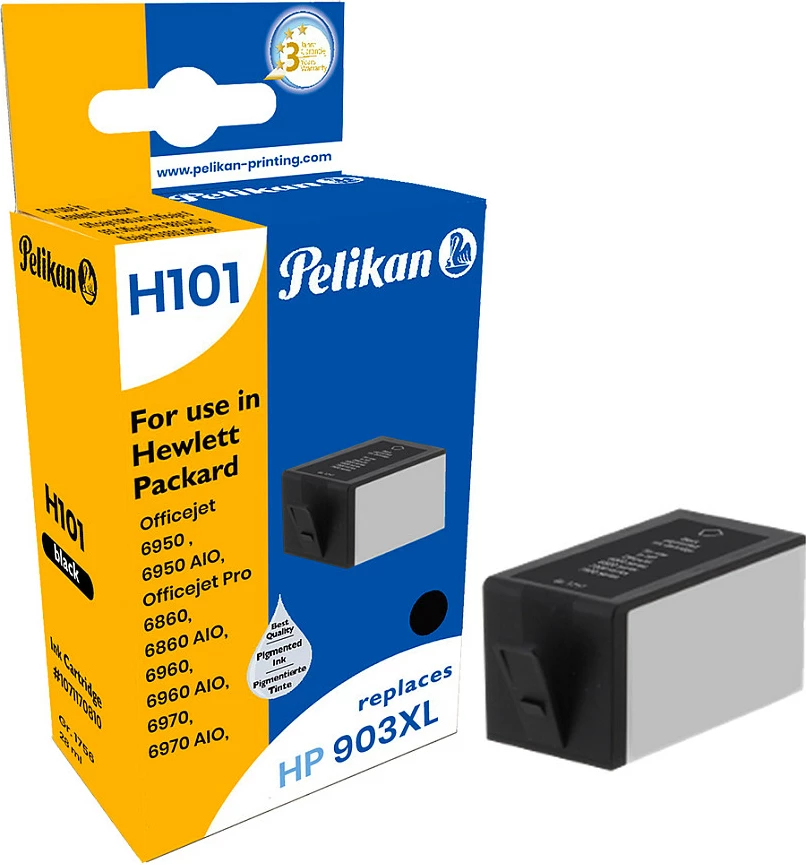 Kartrixh boje Pelikan HP903XL (H101), XL, e zezë