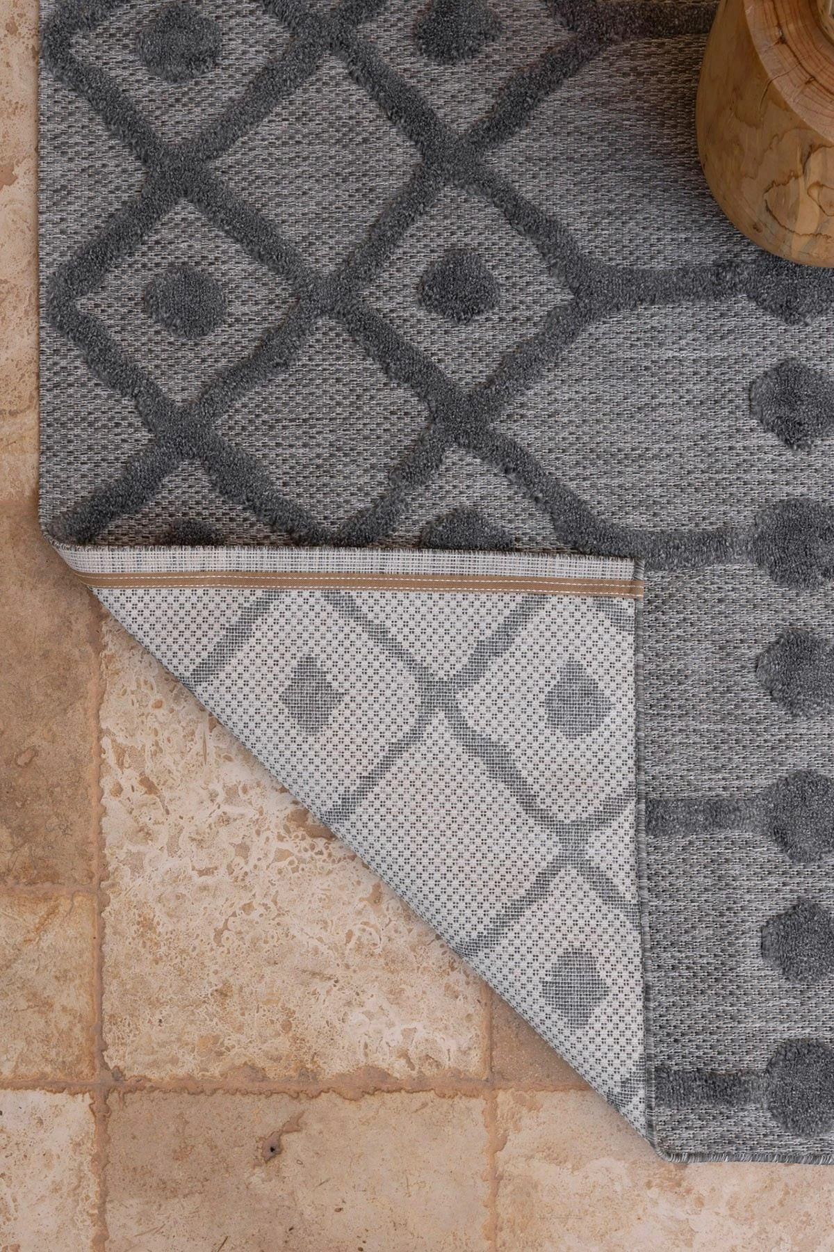Qilim anthracite, 120x180cm, Conceptum Hypnose, 58388A