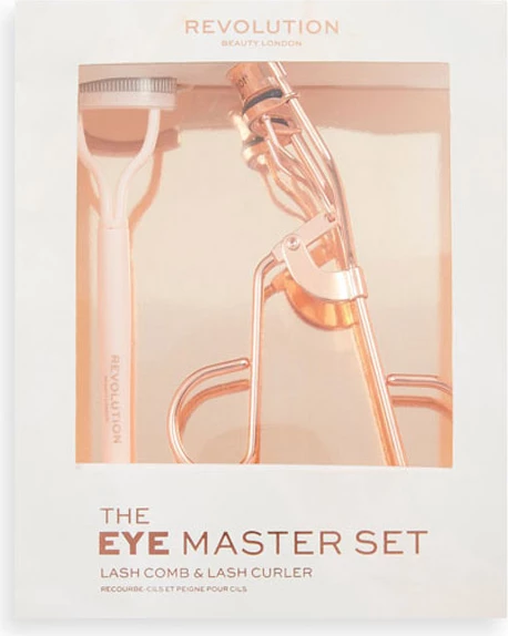 Revolution - The Eye Master Set Eyelash Curler and Comb Set