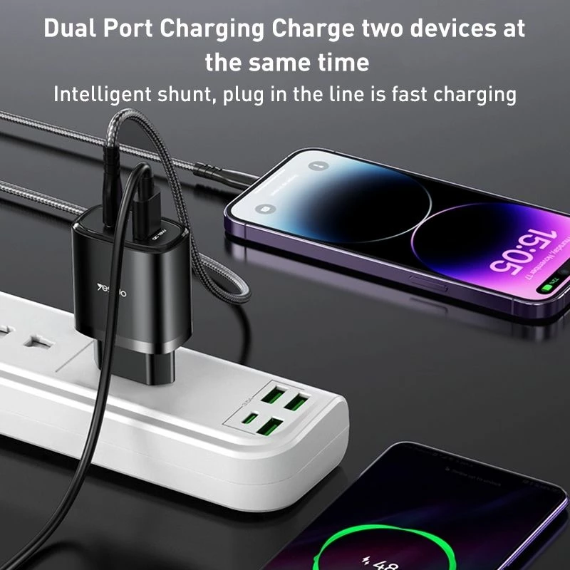 Mbushes Telefoni Usb Dhe Type-c 20w Fast Charge