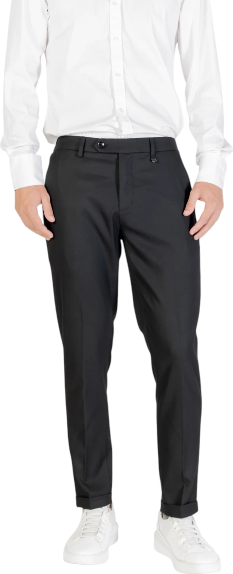 Pantallona për meshkuj Antony Morato RAD Slim Ankle Length Fit MMTR00768-FA600285, të zeza