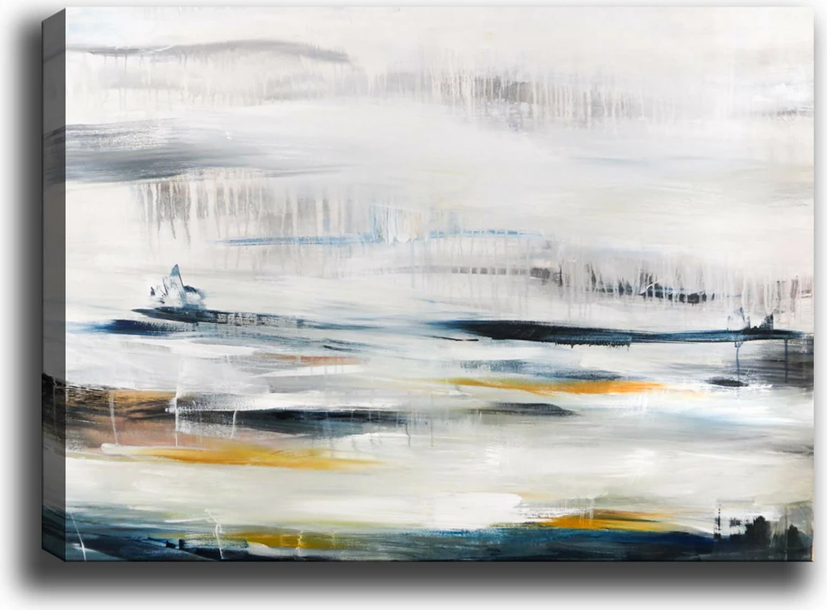 Pikturë dekorative në kanavacë, shumëngjyrëshe, 70x100cm, kornizë druri