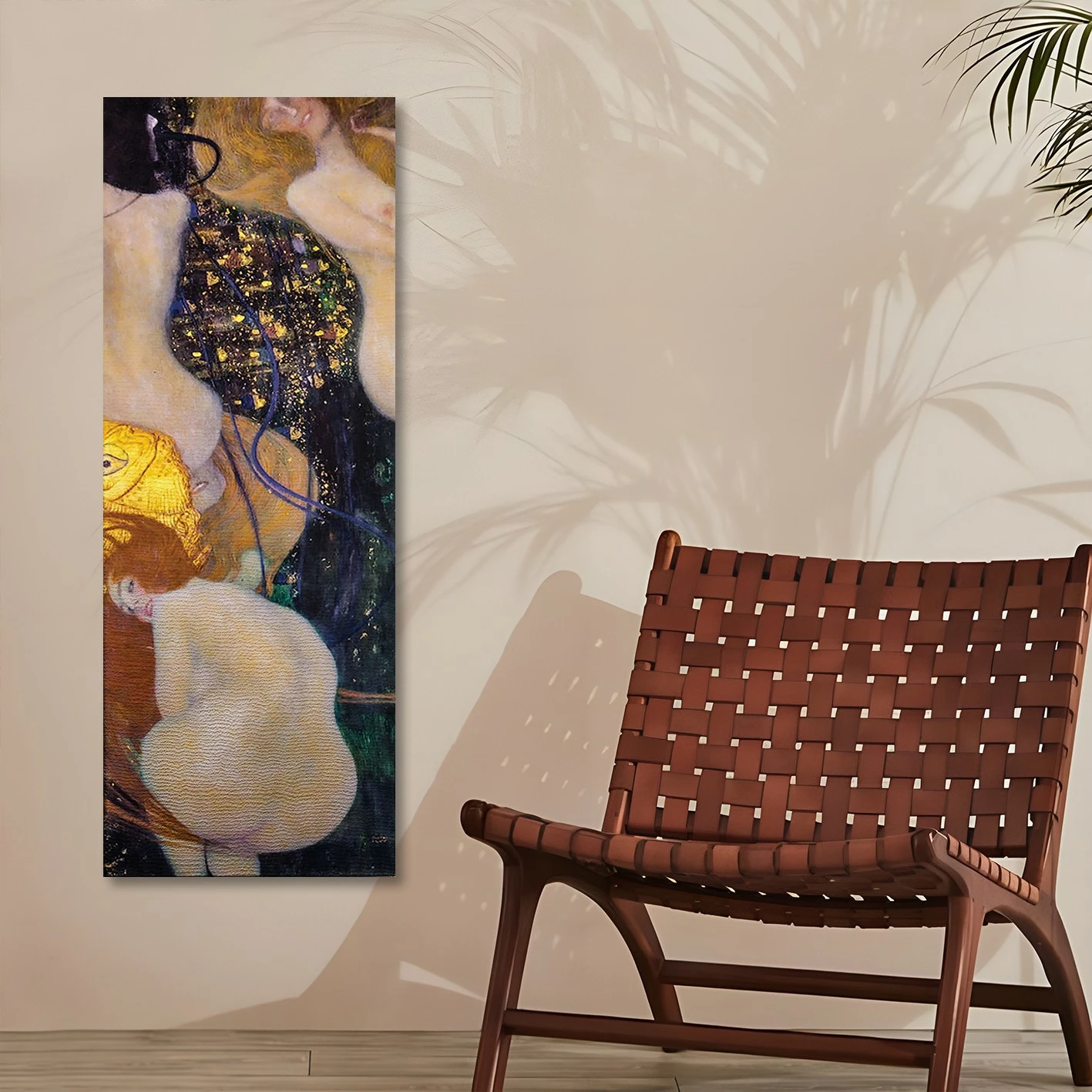 Pikturë dekorative në kanavacë Wallity, KNV4414_3080, shumëngjyrëshe, 30x80cm