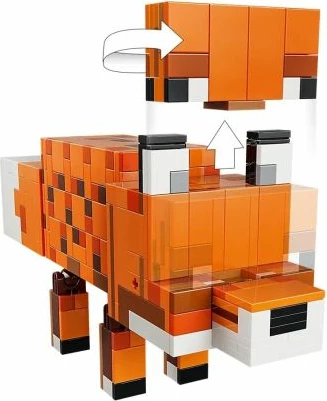 Lego Minecraft lodër fëmijë Fox