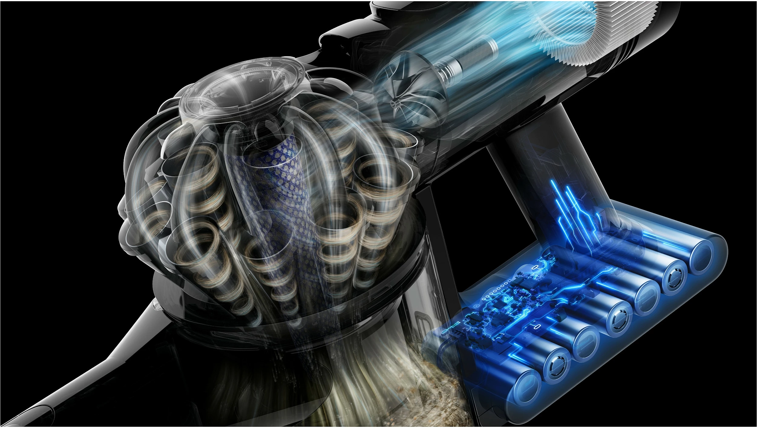 Fshesë me bateri Dyson V8 Cyclone 494706-01, pa kabllo, e zezë/gri