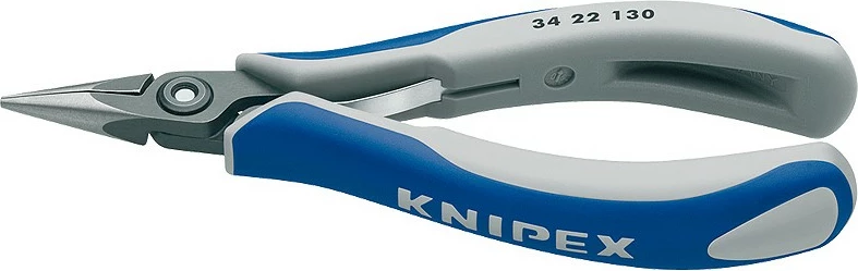 Pinca precize Knipex 34 22 130, 135 mm, çelik, dorezë kaltër