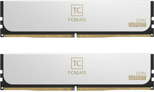 RAM Memorje Team Group T-CREATE EXPERT 32GB (2x16GB) DDR5 6000MHz CL30, AMD EXPO, e bardhë