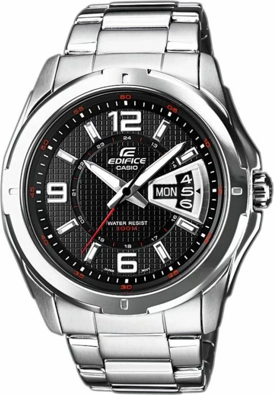 Orë dore për meshkuj CASIO, e zezë