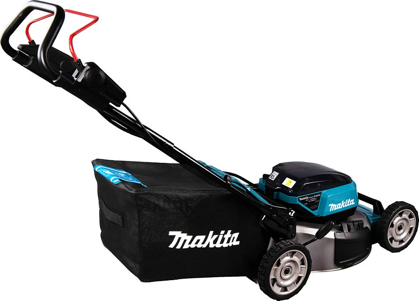 Kositëse bari me bateri Makita DLM530Z, 18V, 53 cm, 60 L, 4x4, Brushless, e zezë/blue