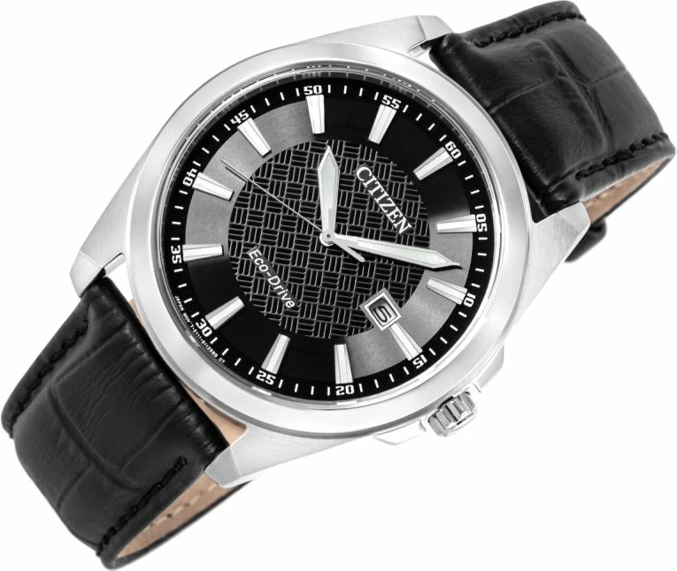 Orë dore meshkuj CITIZEN Eco-Drive BM7108-14E, e zezë, set me kuti
