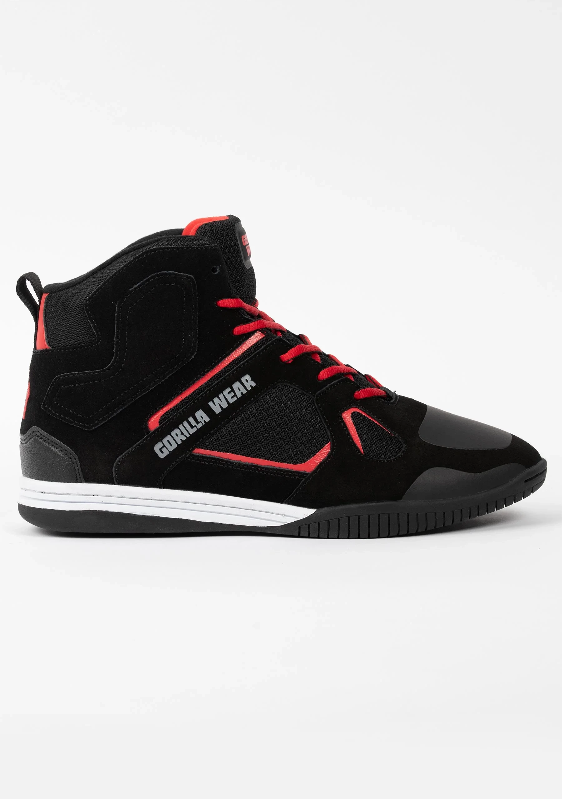Troy High Tops - Black/Red