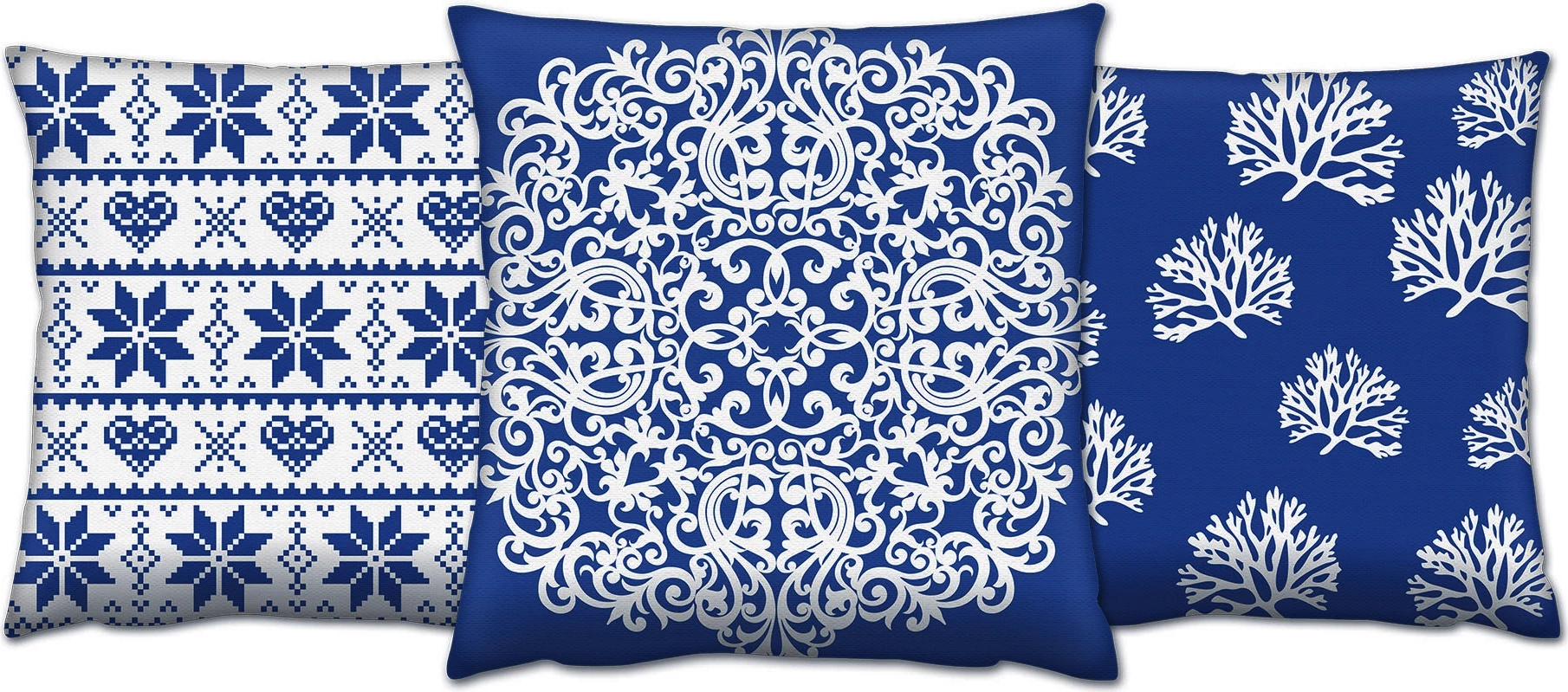 Set jastëkësh (3 copë), Evila Originals, AC-4400-4669-4544