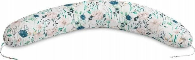 Jastëk pozicionues shtatzënie Sensillo 22757 Pregnancy Positioner XL 170x35 cm, portokalli me flutura