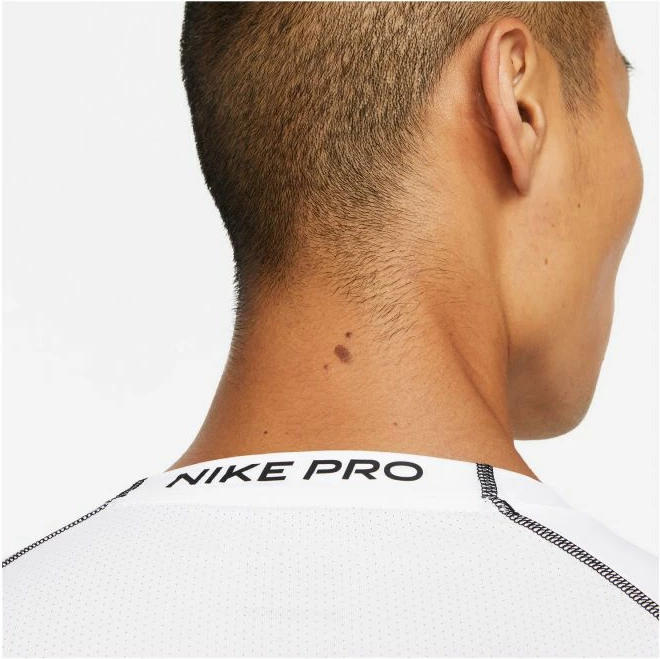 Maicë  për meshkuj Nike Pro Dri-FIT, e bardhë