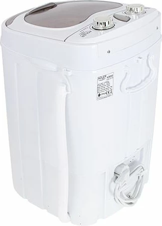 Makinë larëse mini Adler AD8055 me shtrydhje 3 kg, e bardhë