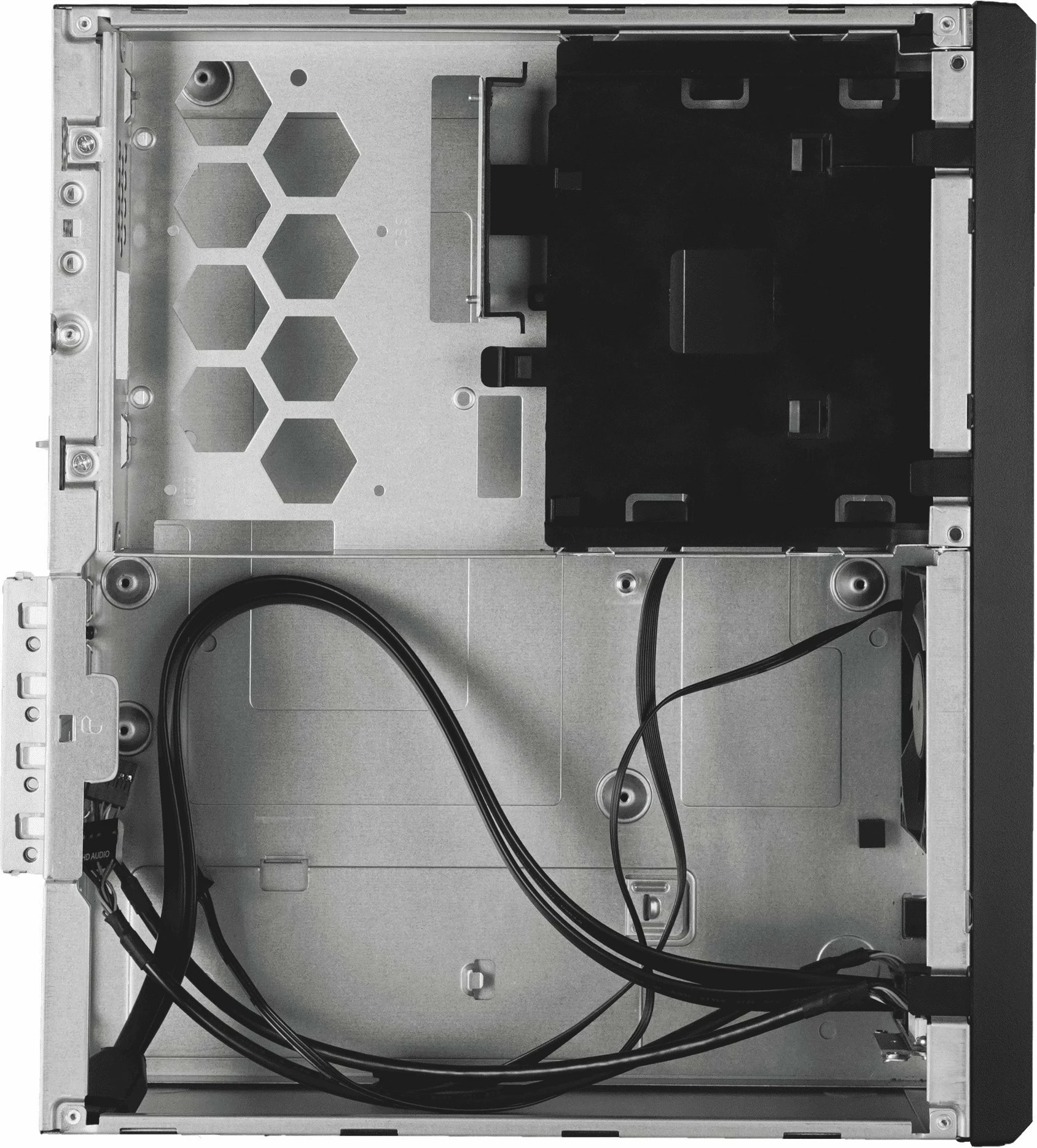 Kasë Chieftec Uni BE-10B-300 SFF mATX/Mini-ITX me furnizim 300W, e zezë