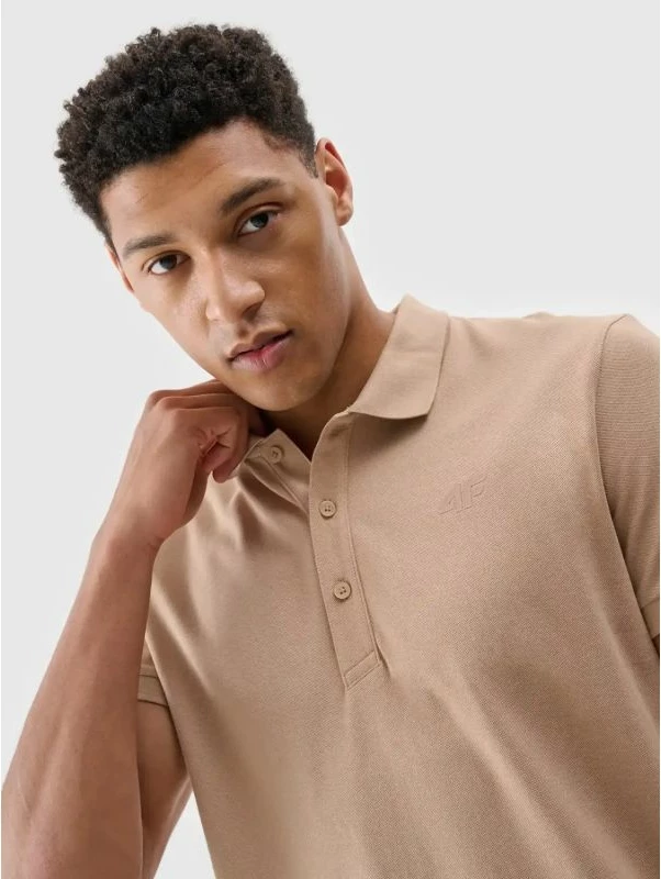 Maicë polo për meshkuj 4F, bezhë