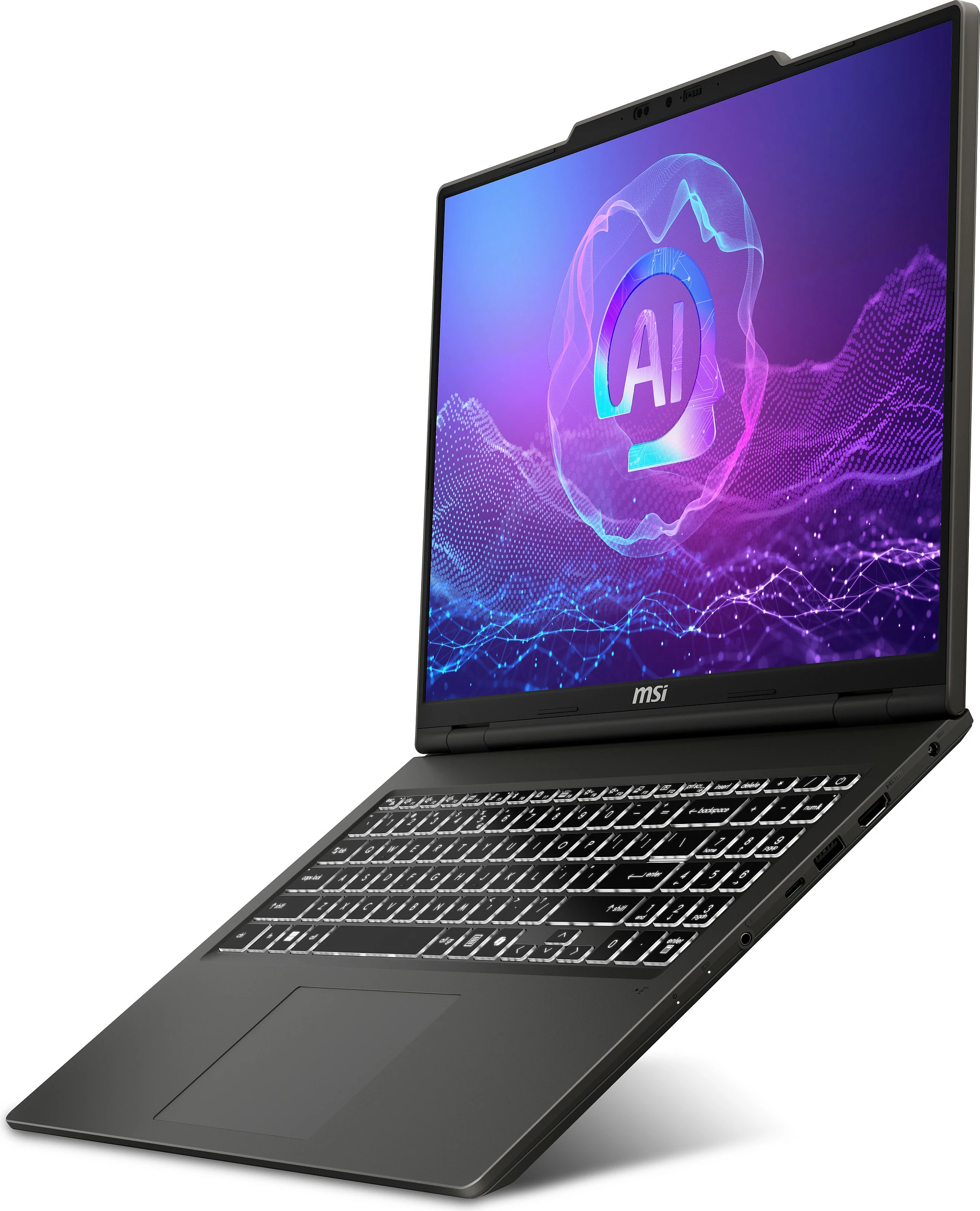 Laptop MSI VenturePro A16 AI+ A3HWEG-003, AMD Ryzen AI 7 350, 16" 2048x1280, GeForce RTX 5050 8GB, e zezë