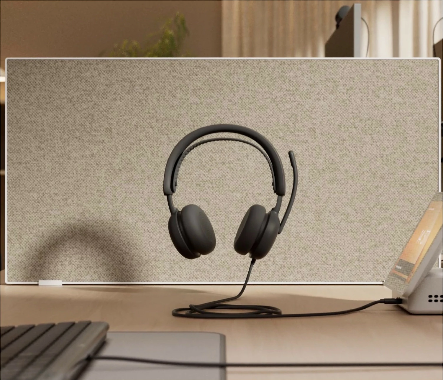 Kufje me mikrofon Logitech Zone Wired 2 for Business, USB-C/USB-A, grafit
