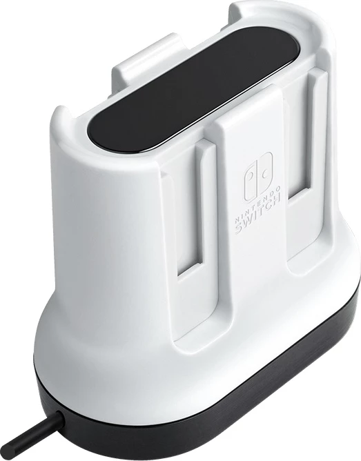 Stacion karikimi PDP Joy-Con Charging Shuttle, për Nintendo Switch, 4x Joy-Con, USB kabllo 5 m, Bardhë/zezë