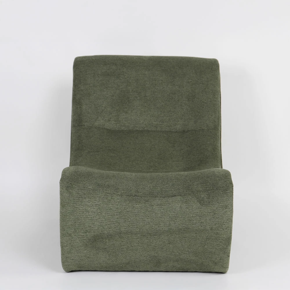 Karrige e ulët Flow, ngjyrë ulliri, 65x91x76cm