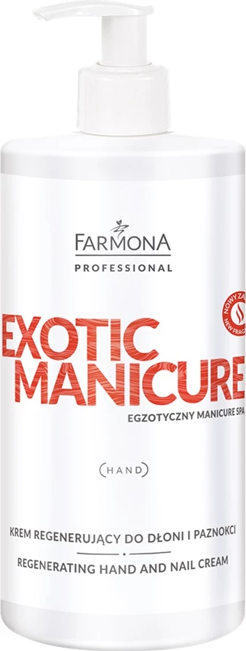 Krem për duar dhe thonj për femra Farmona Professional Exotic Manicure 500ml