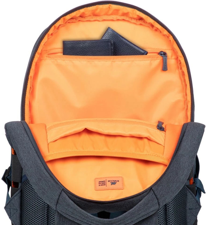 Çantë shpine RIVACASE Galapagos 7761 për laptop 15.6 inç, gri e errët